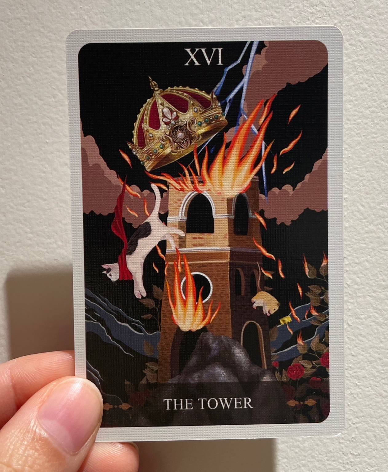 ✦ 塔羅筆記:關於「塔 The Tower」這張牌,或許沒那麼可怕… - 第2張圖 ✦ 塔羅筆記:關於「塔 The Tower」這張牌,或許沒那麼可怕…