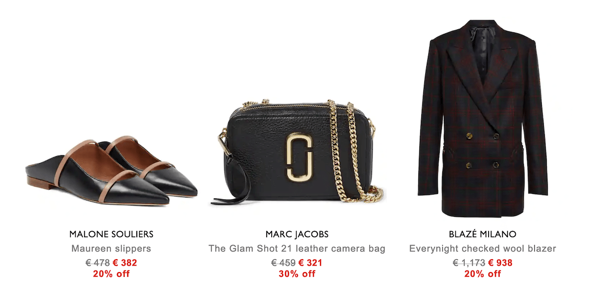 Oct. 10月 國外電商折扣訊息快報：24S、SSENSE、Lululemon、Selfridges彩妝保養、Mytheresa、Tory Burch、Le Labo、Prada、Net-a-porter、CETTIRE、FOREO、Farfetch、SEZANE、Essentials