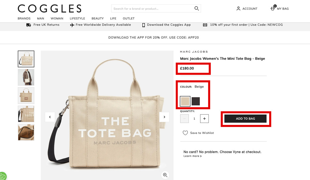 Coggles購物教學/獨家65折折扣碼/關稅/運費&Ganni牛仔裙開箱穿搭、IG抽獎活動! - 第9張圖 Coggles購物教學/獨家65折折扣碼/關稅/運費&Ganni牛仔裙開箱穿搭、IG抽獎活動!