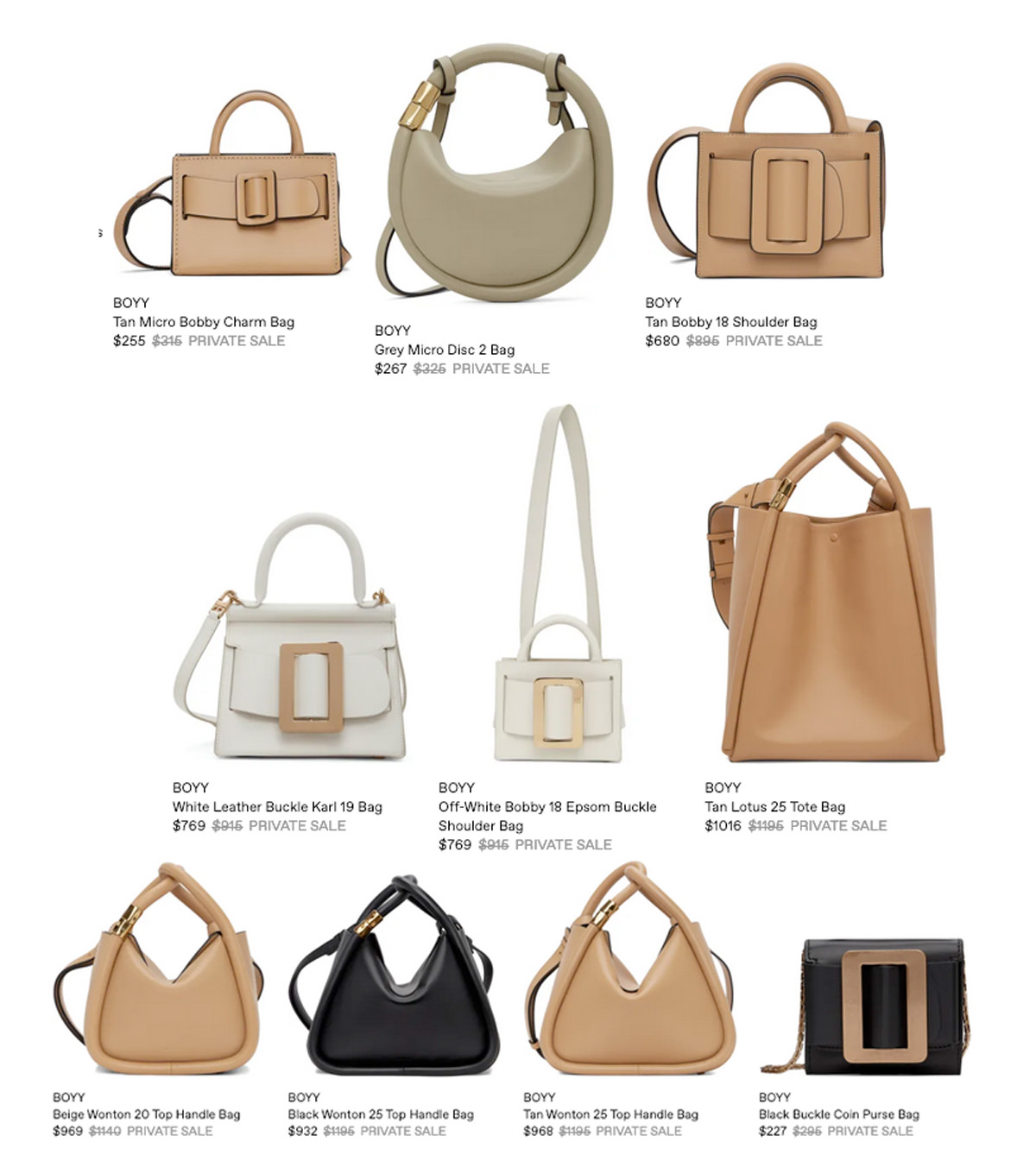 SSENSE私密折扣! Loewe 包包77折