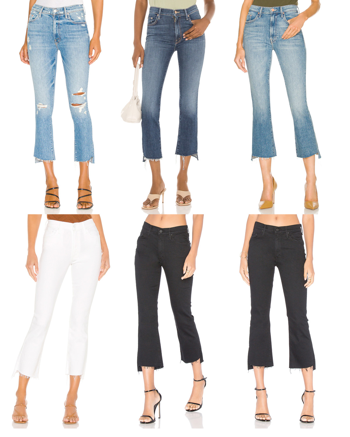 Mother The Insider Jeans + Dune Loupe拖鞋 + Baobao小水桶包