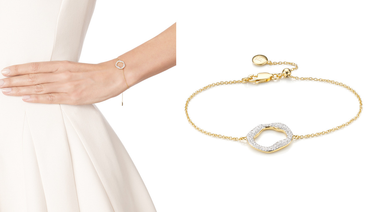 Monica Vinader夏日折扣4折起，水鑽項鍊＆馬蹄鐵造型手環下折扣