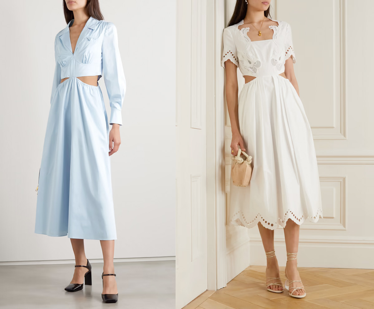 Net-a-porter年中大促，低至5折！Agolde牛仔短褲、Loewe草帽、ZIMMERMANN、Self-portrait洋裝5折囉～