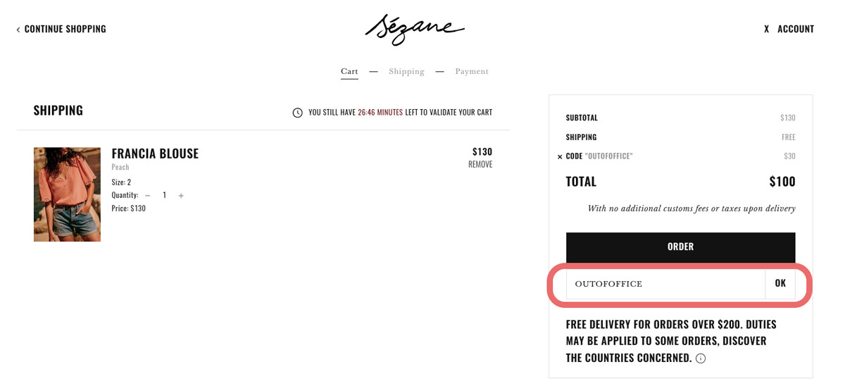 Sezane限時折扣!寄美國不限金額免運&現折$30美! - 第1張圖 Sezane限時折扣!寄美國不限金額免運&現折$30美!